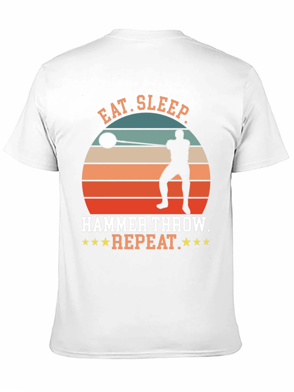 Eat Sleep Hammer Throw Repeat T-Shirt