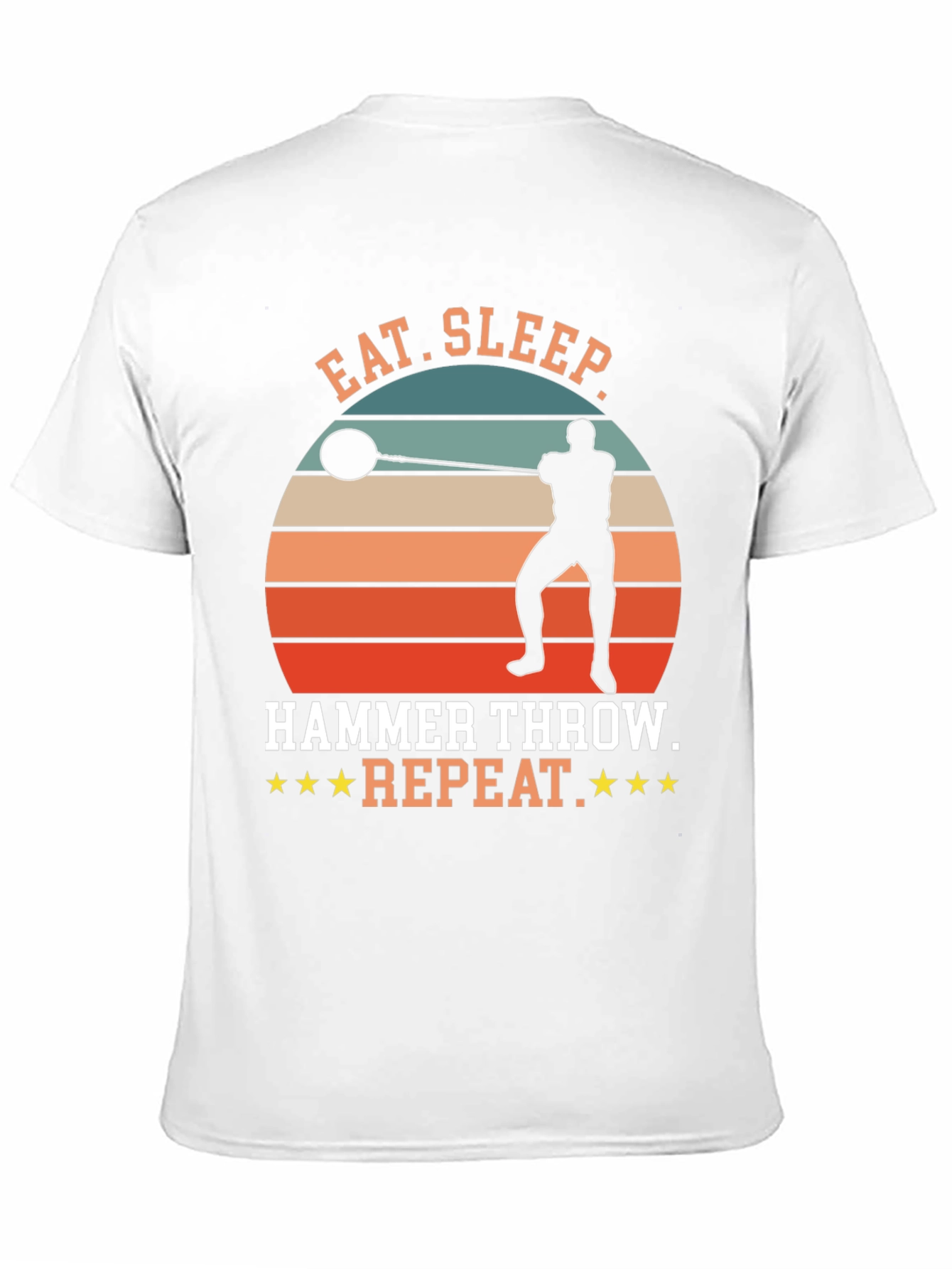 Eat Sleep Hammer Throw Repeat T-Shirt