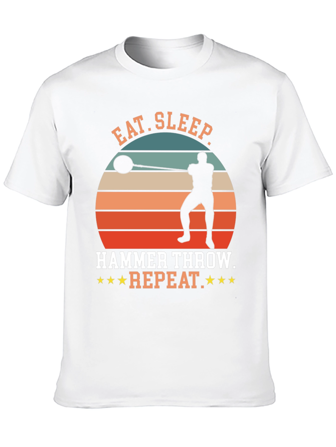 Eat Sleep Hammer Throw Repeat T-Shirt