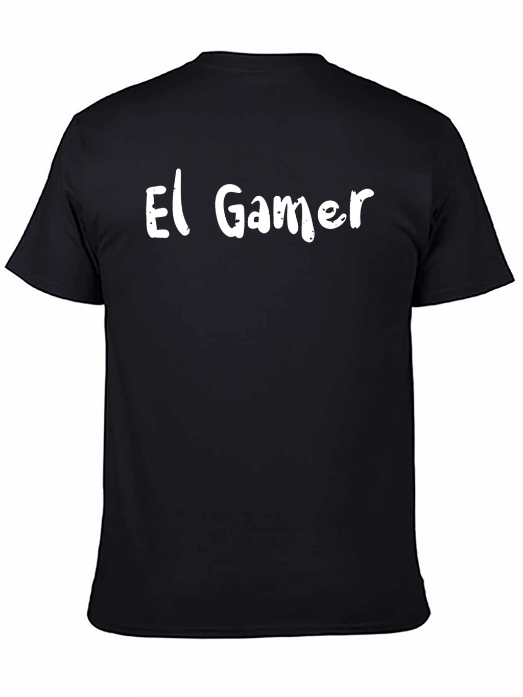 El Gamer Black T-Shirt - Cool Graphic Tee