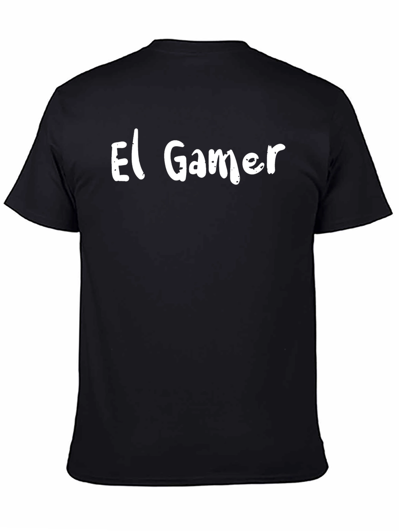 El Gamer Black T-Shirt - Cool Graphic Tee