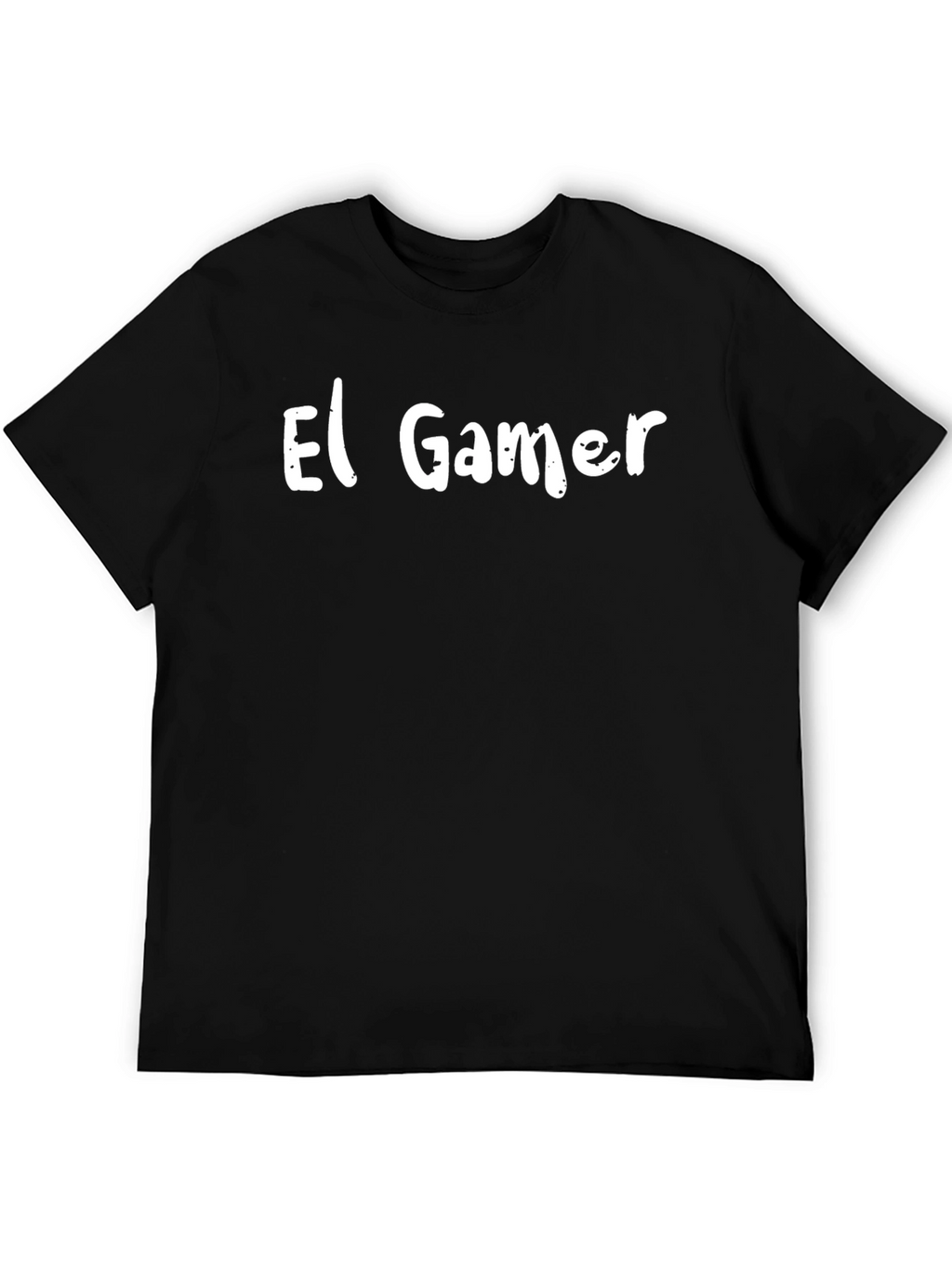El Gamer Black T-Shirt - Cool Graphic Tee