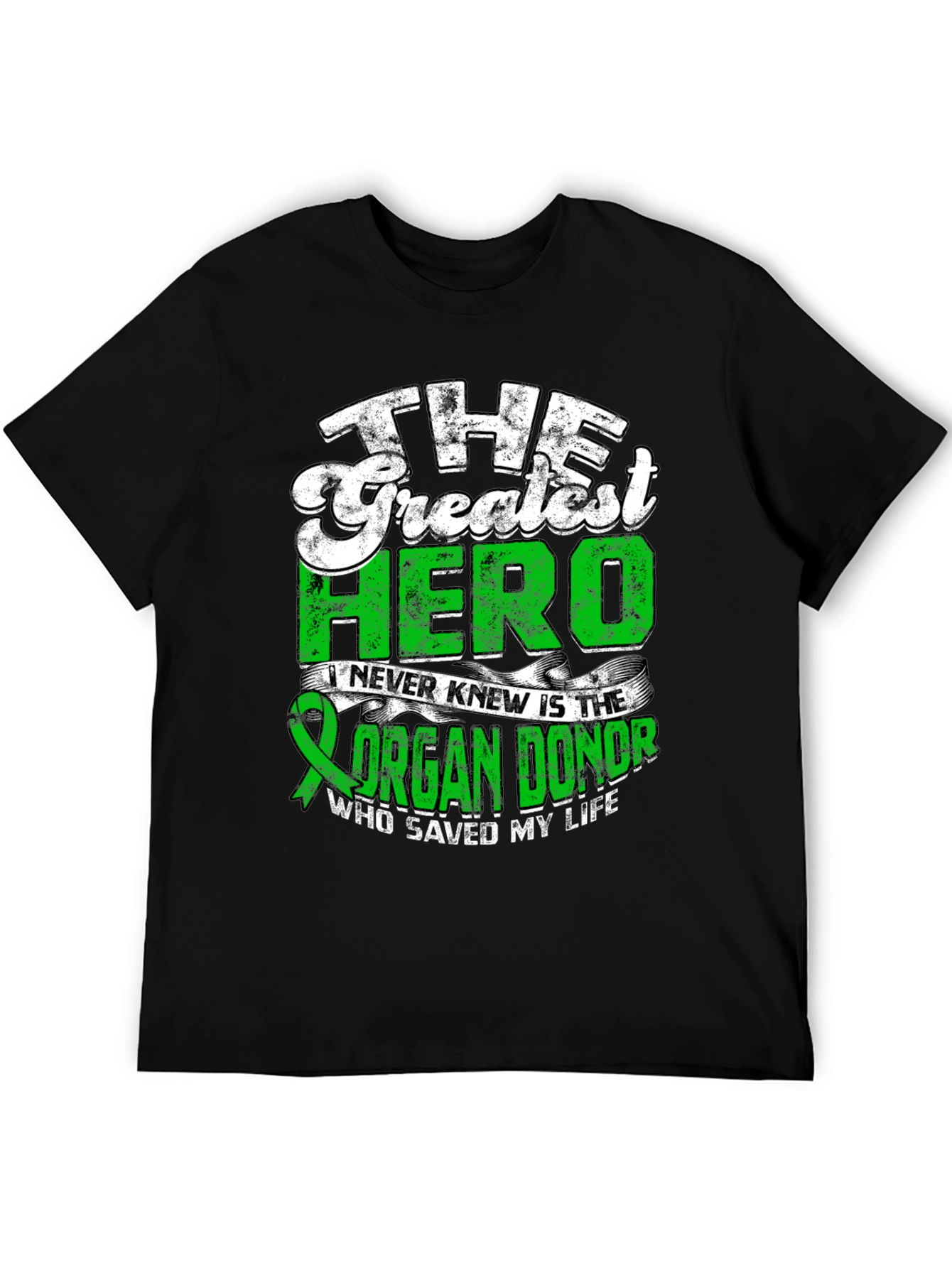 Organ Donor Hero Graphic T-Shirt