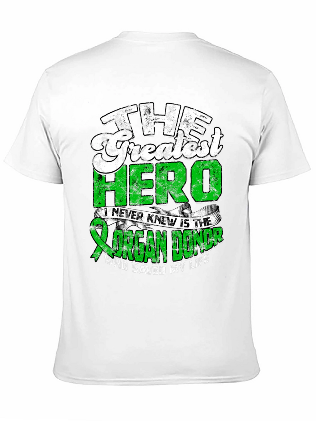 Organ Donor Hero Graphic T-Shirt