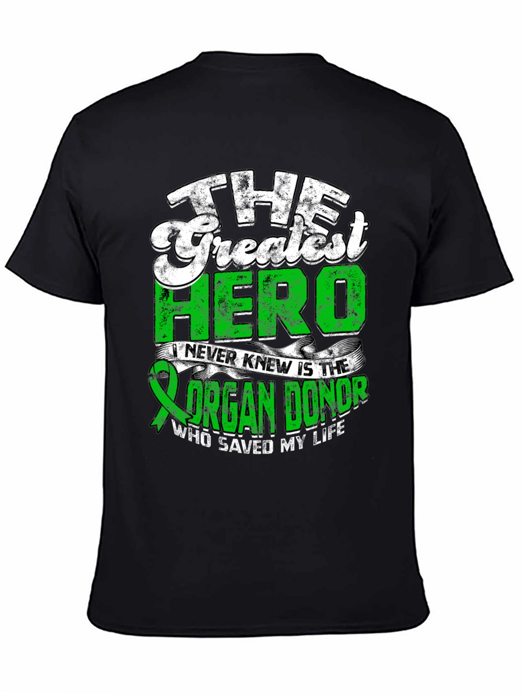 Organ Donor Hero Graphic T-Shirt