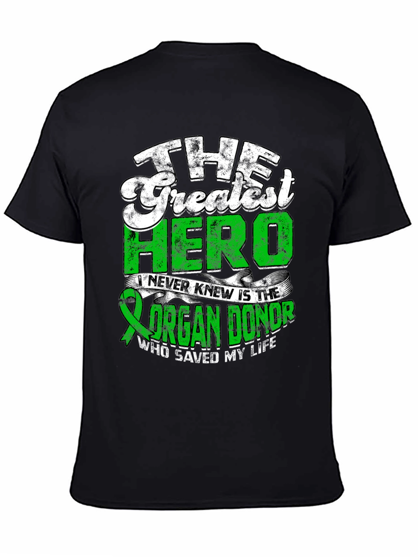 Organ Donor Hero Graphic T-Shirt