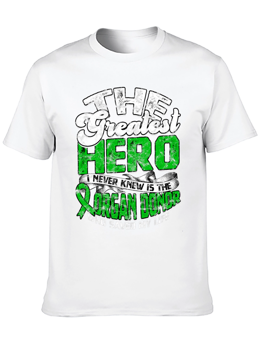 Organ Donor Hero Graphic T-Shirt