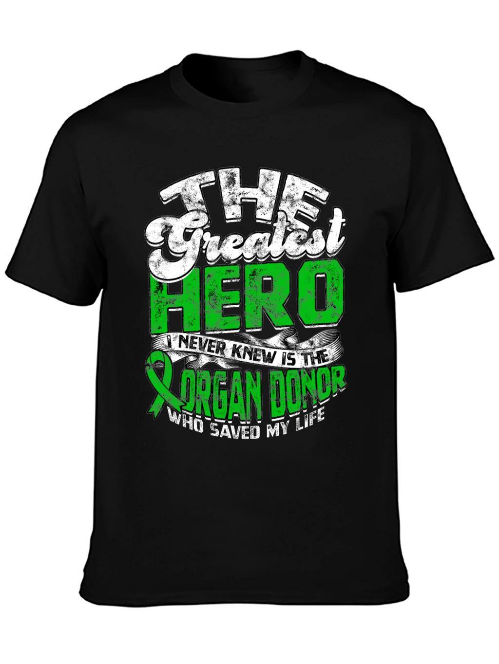 Organ Donor Hero Graphic T-Shirt