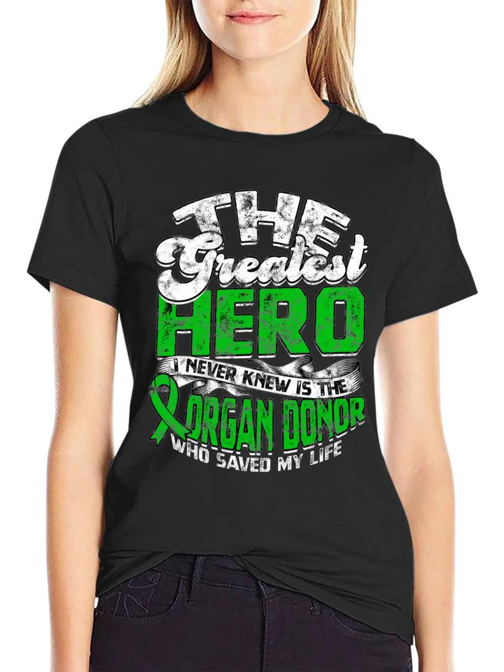 Organ Donor Hero Graphic T-Shirt