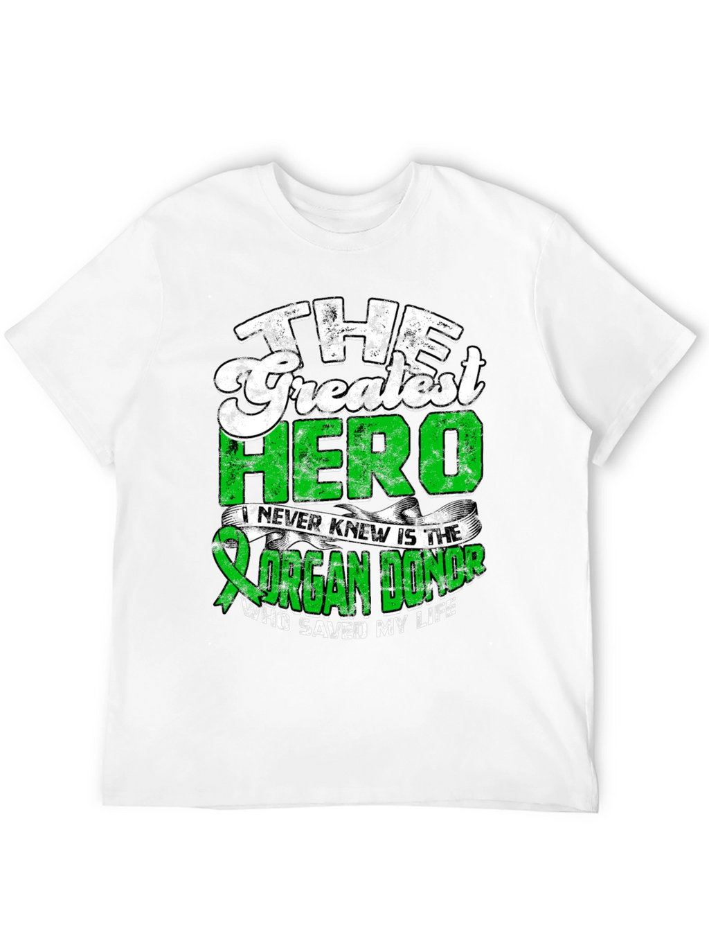 Organ Donor Hero Graphic T-Shirt