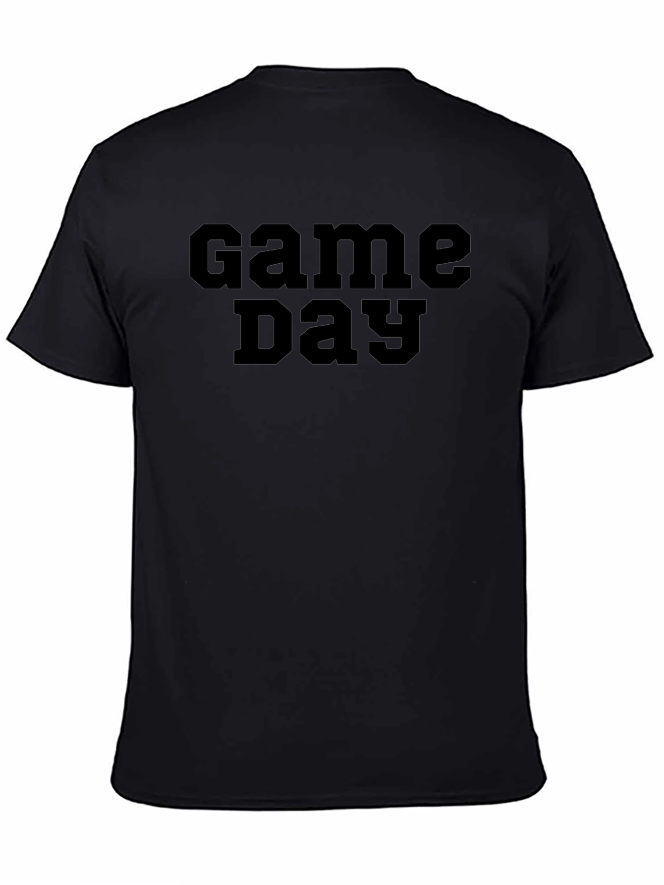 Game Day Black T-Shirt