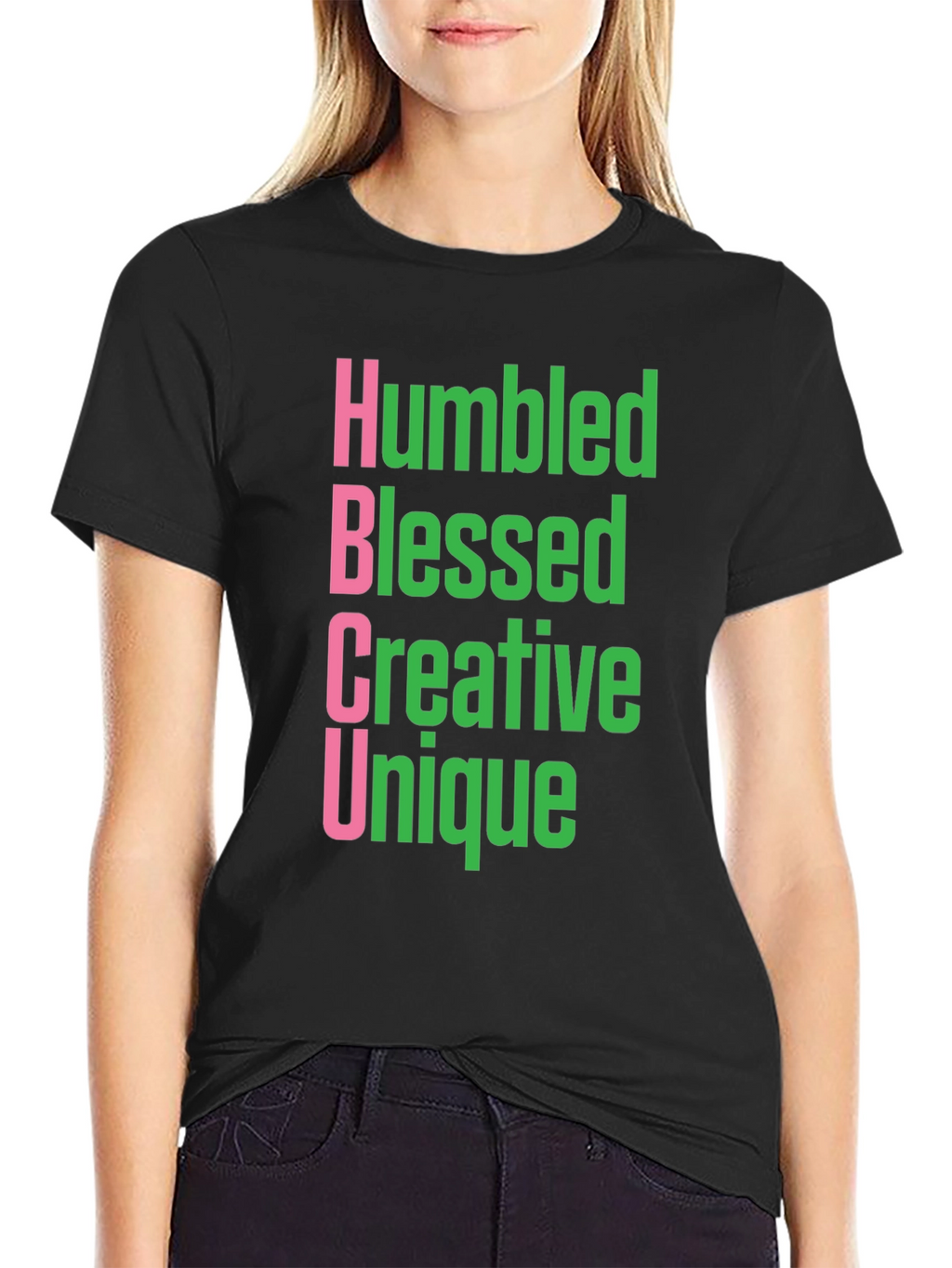 Humbled Blessed Creative Unique HBCU T-Shirt
