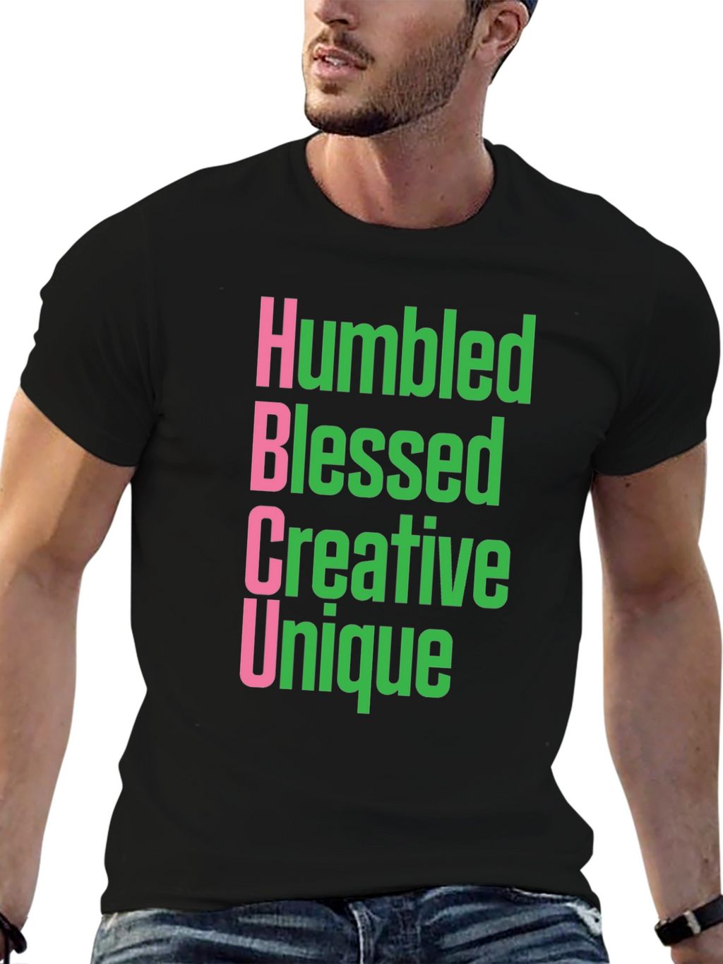 Humbled Blessed Creative Unique HBCU T-Shirt