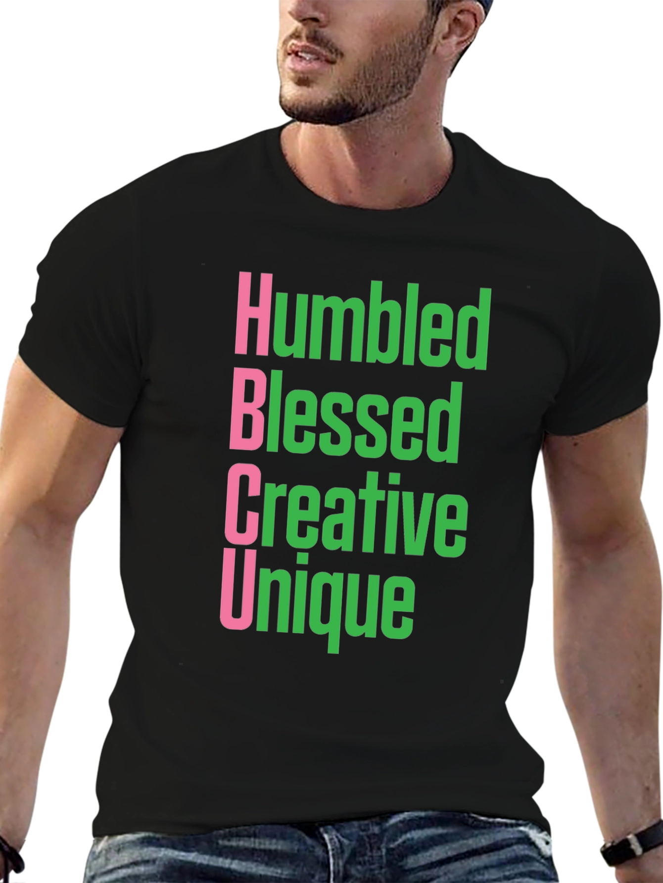 Humbled Blessed Creative Unique HBCU T-Shirt
