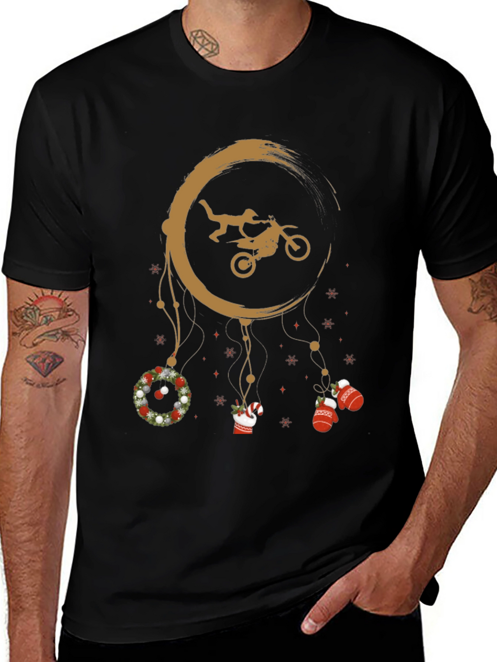 Christmas Motocross Dream T-Shirt