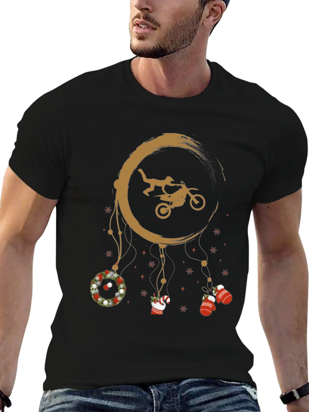 Christmas Motocross Dream T-Shirt