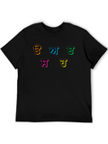 Punjabi Alphabet Black T-Shirt