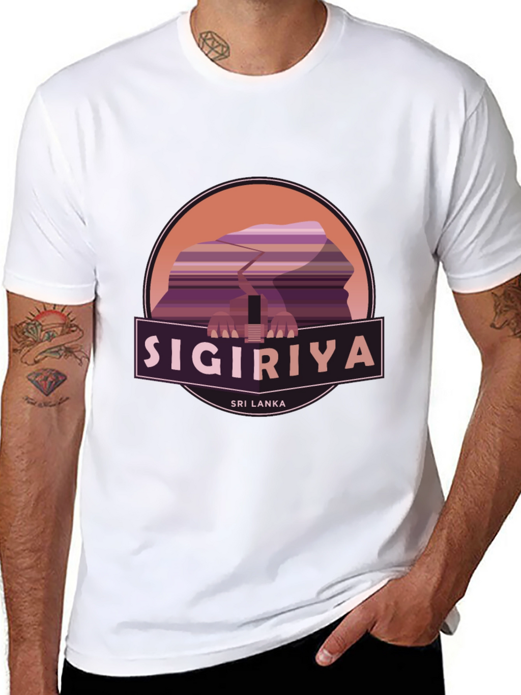 Sigiriya Sri Lanka Graphic Tee