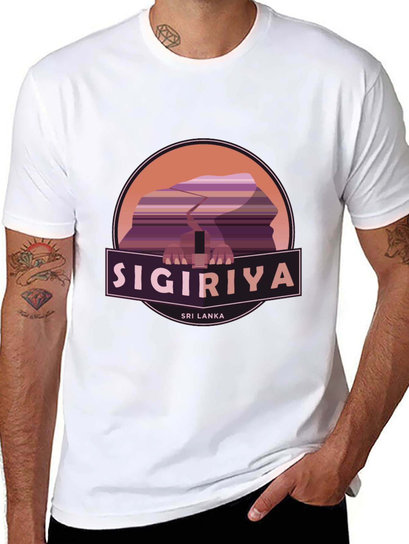 Sigiriya Sri Lanka Graphic Tee