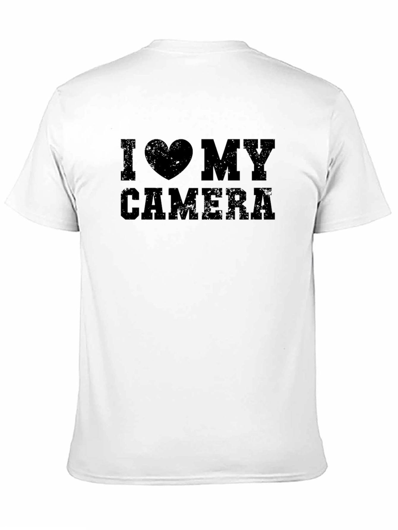 I Heart My Camera - Black Graphic Tee