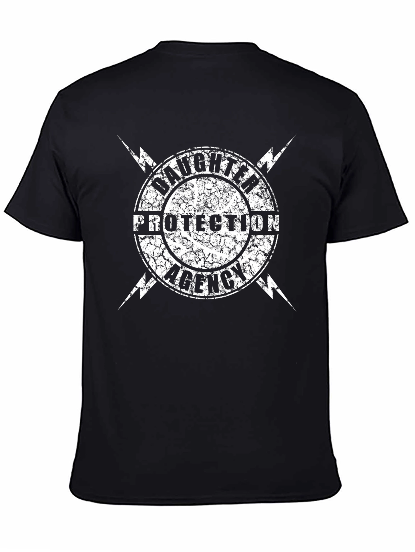 Daughter Protection Agency Black Graphic Tee