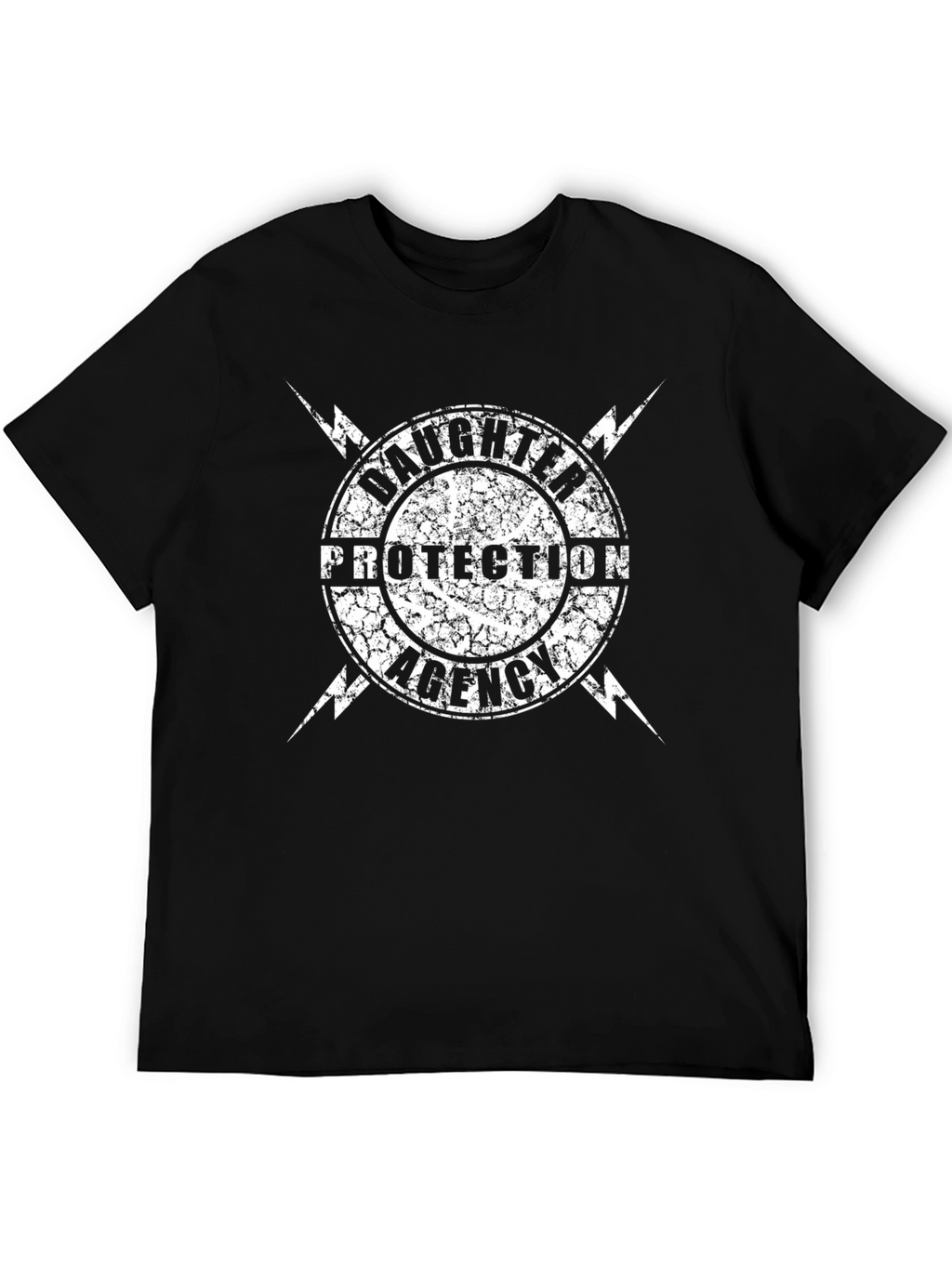 Daughter Protection Agency Black Graphic Tee
