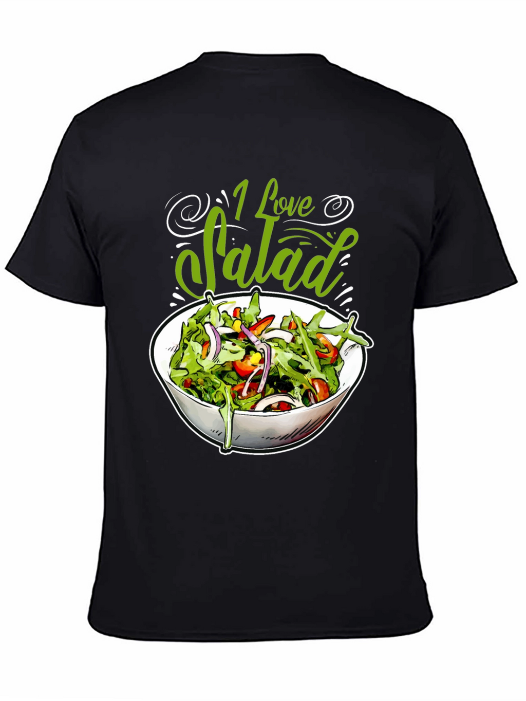 I Love Salad Graphic Tee - Foodie T-Shirt