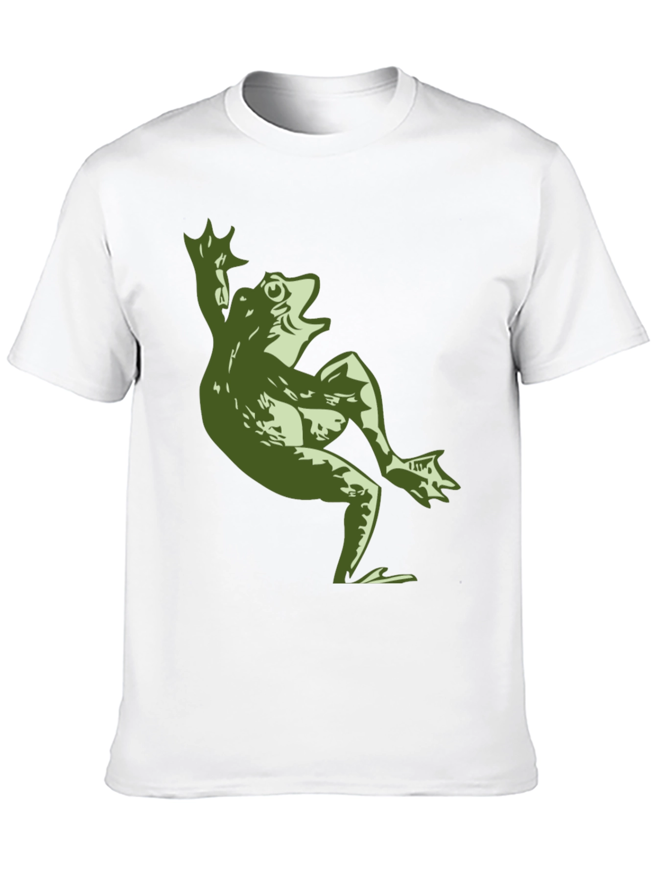 Cool Frog Graphic Black T-Shirt