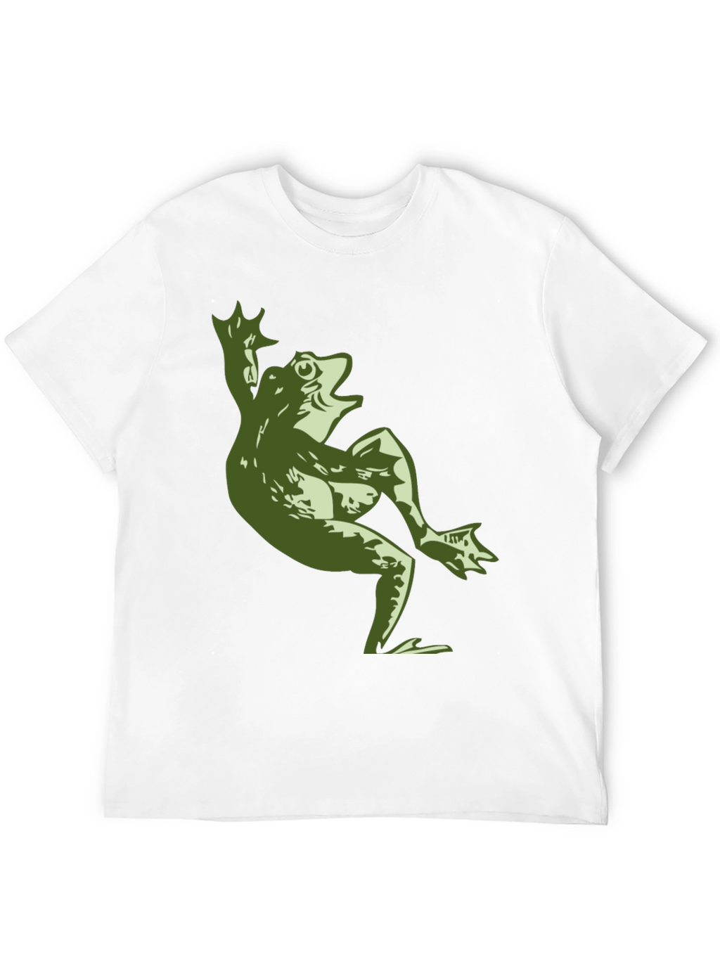 Cool Frog Graphic Black T-Shirt