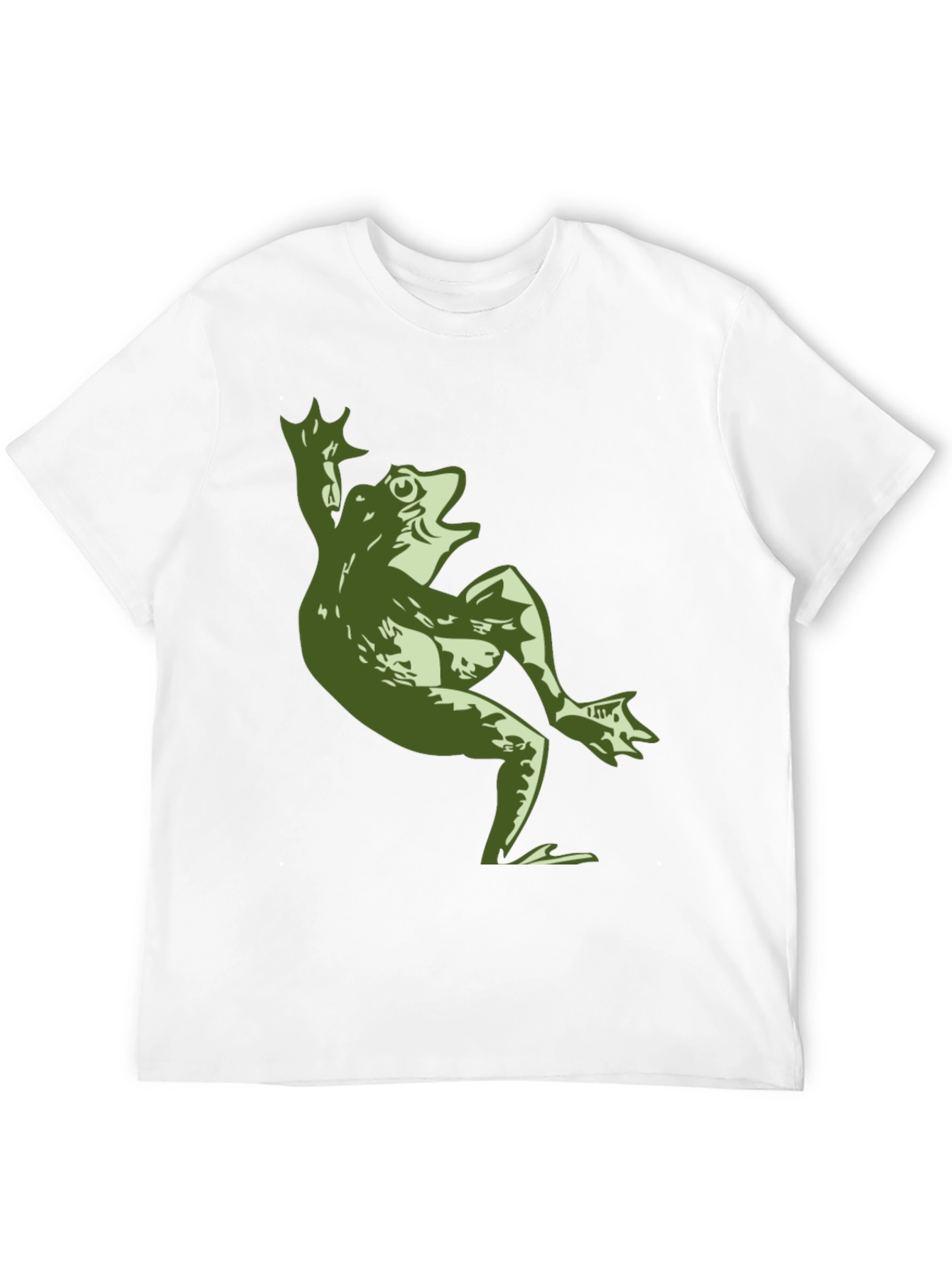 Cool Frog Graphic Black T-Shirt