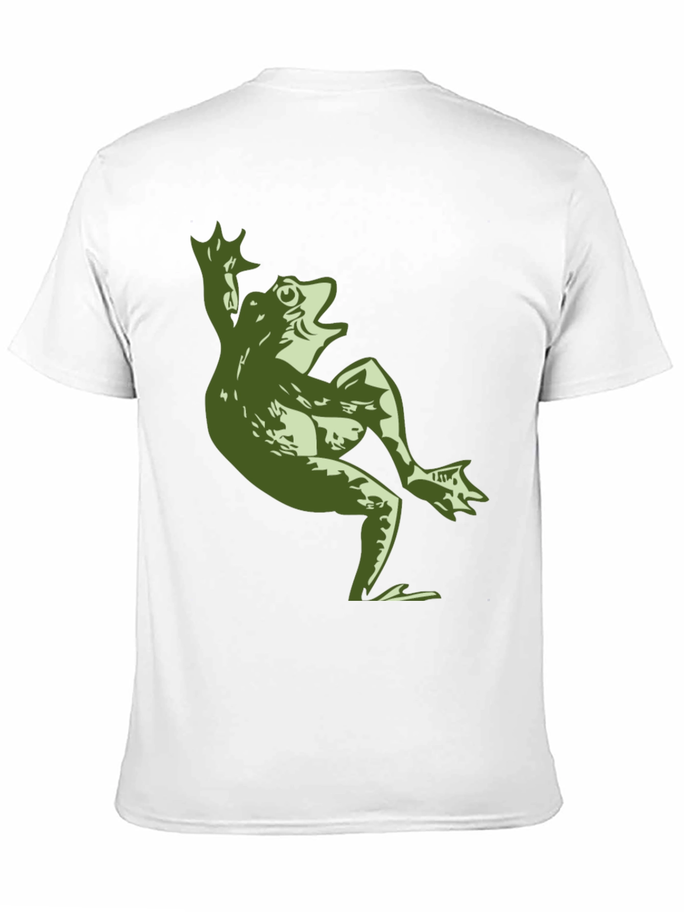 Cool Frog Graphic Black T-Shirt