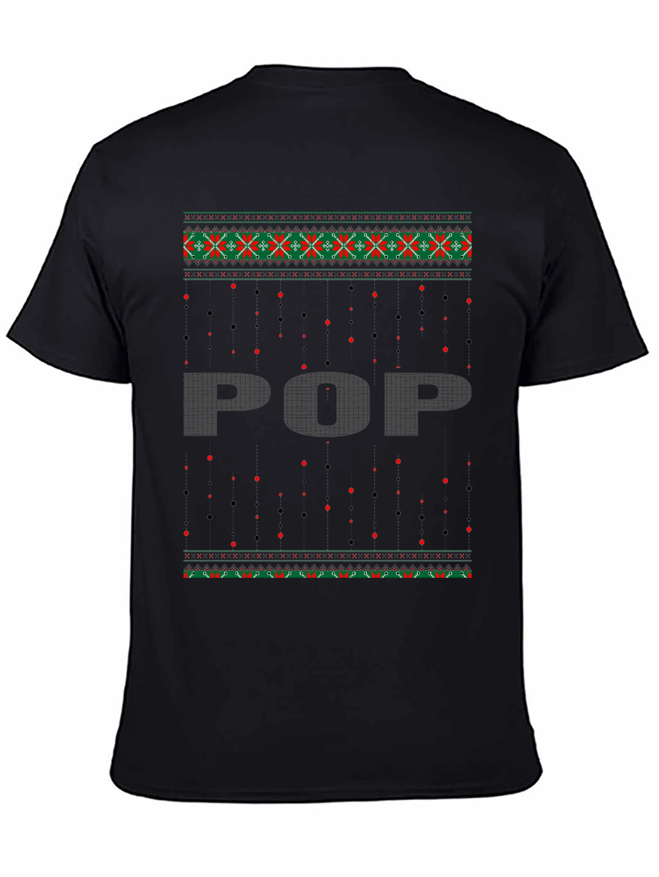 Ugly Christmas Sweater Style POP T-Shirt