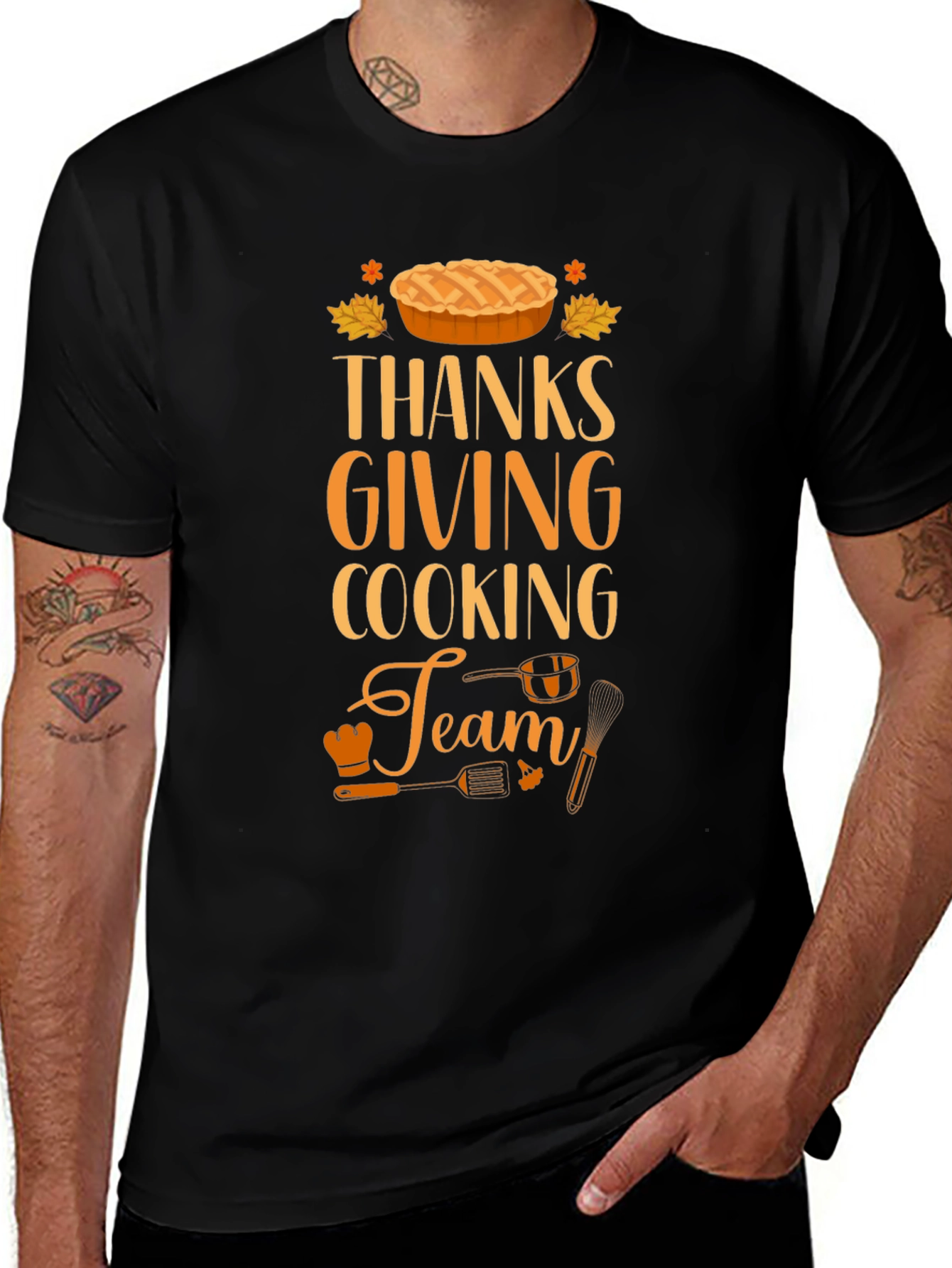 Thanksgiving Cooking Team T-Shirt