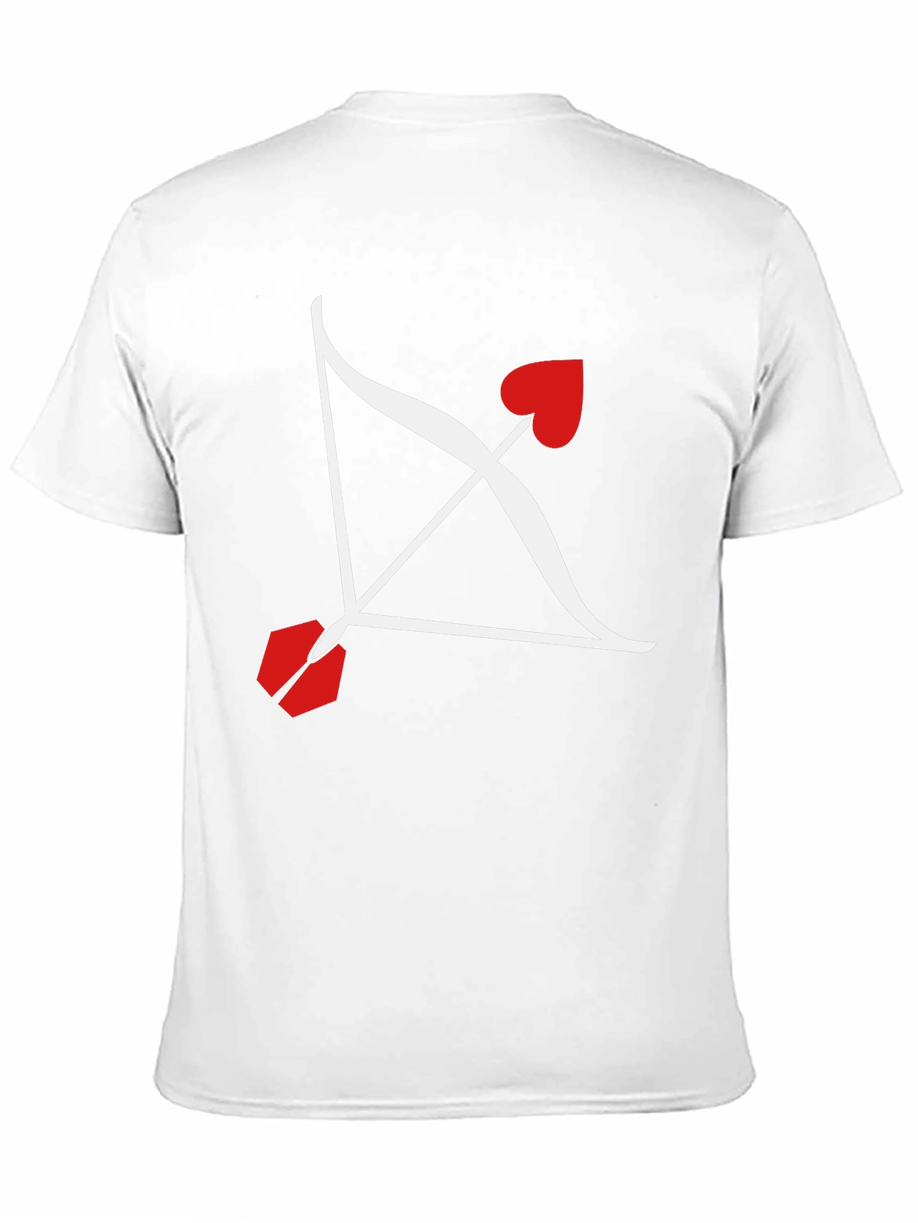 Cupids Arrow Graphic Tee - Valentines Day Black Shirt