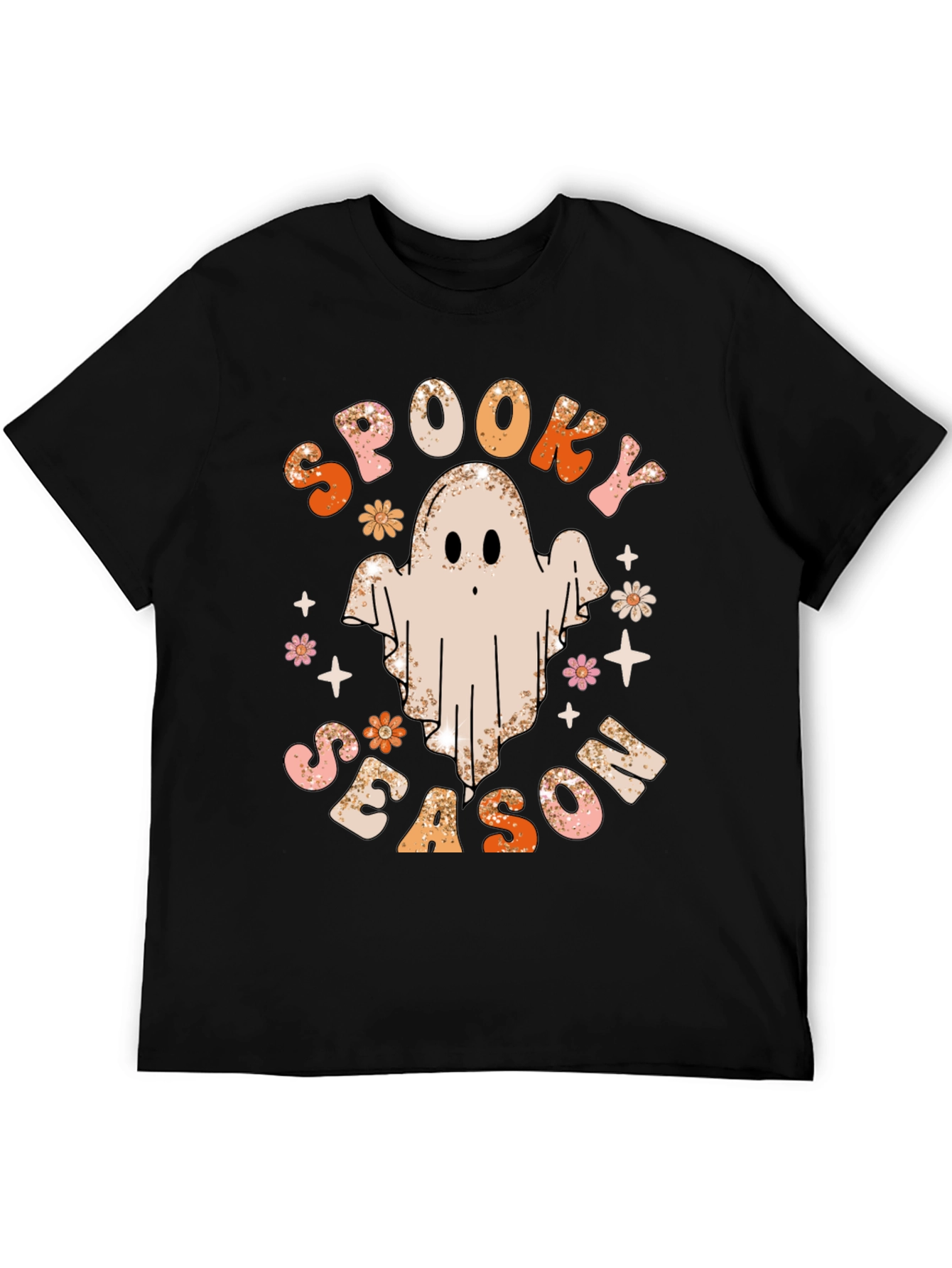 Spooky Season Ghost Graphic Tee Halloween