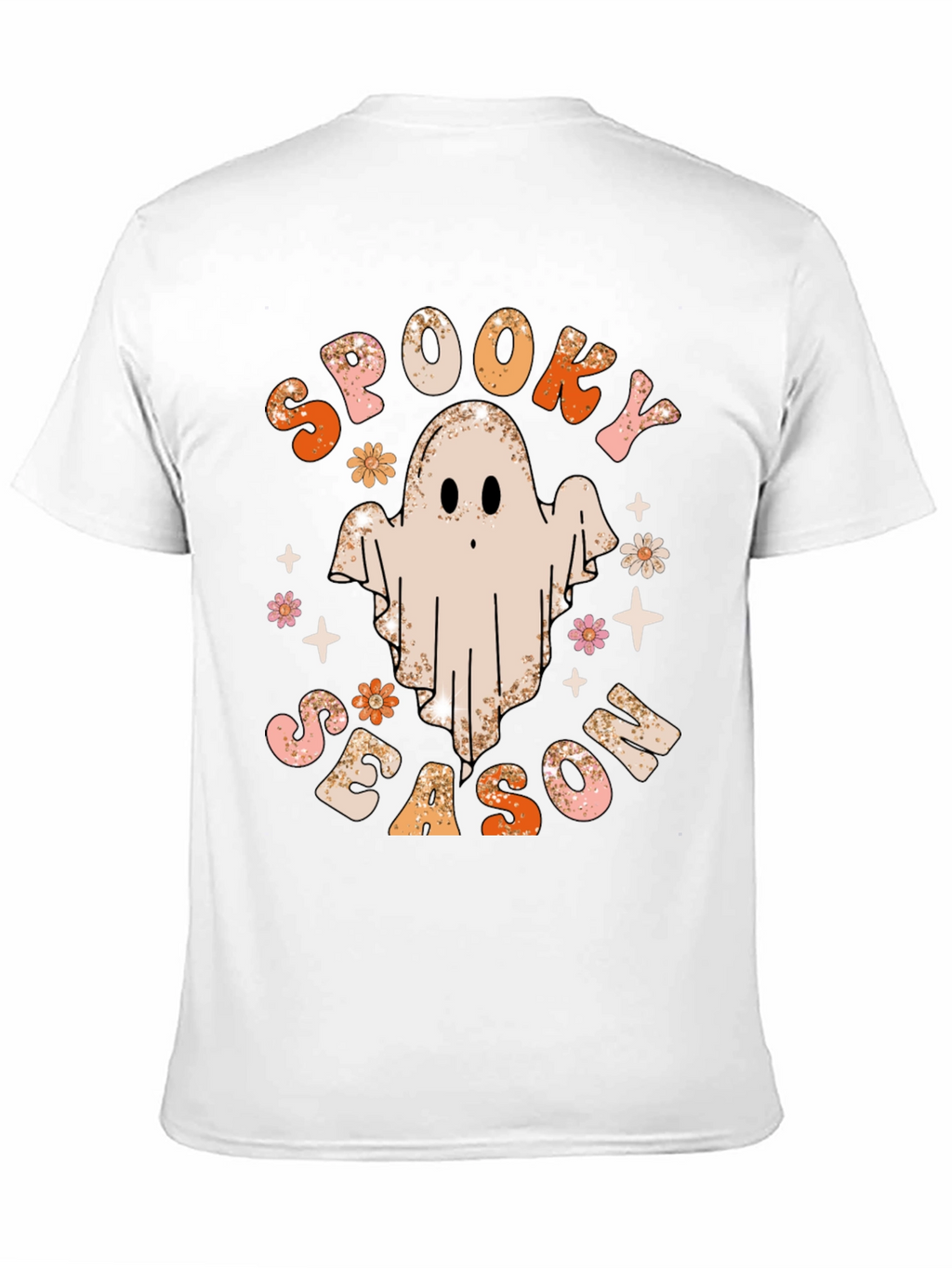 Spooky Season Ghost Graphic Tee Halloween