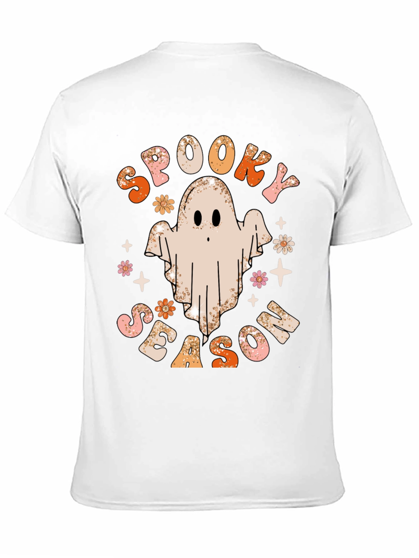Spooky Season Ghost Graphic Tee Halloween