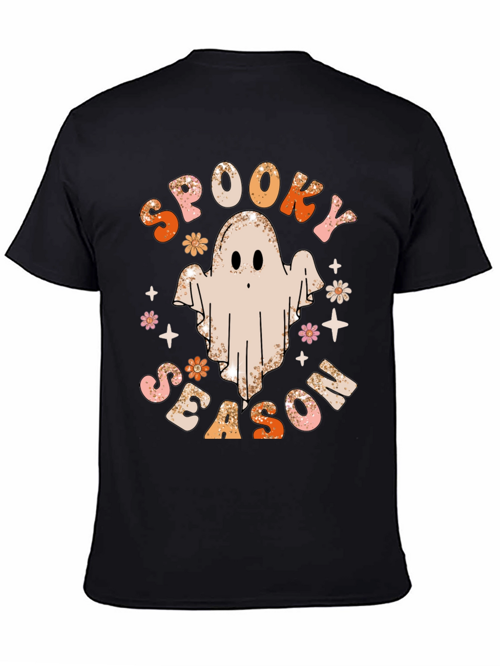 Spooky Season Ghost Graphic Tee Halloween