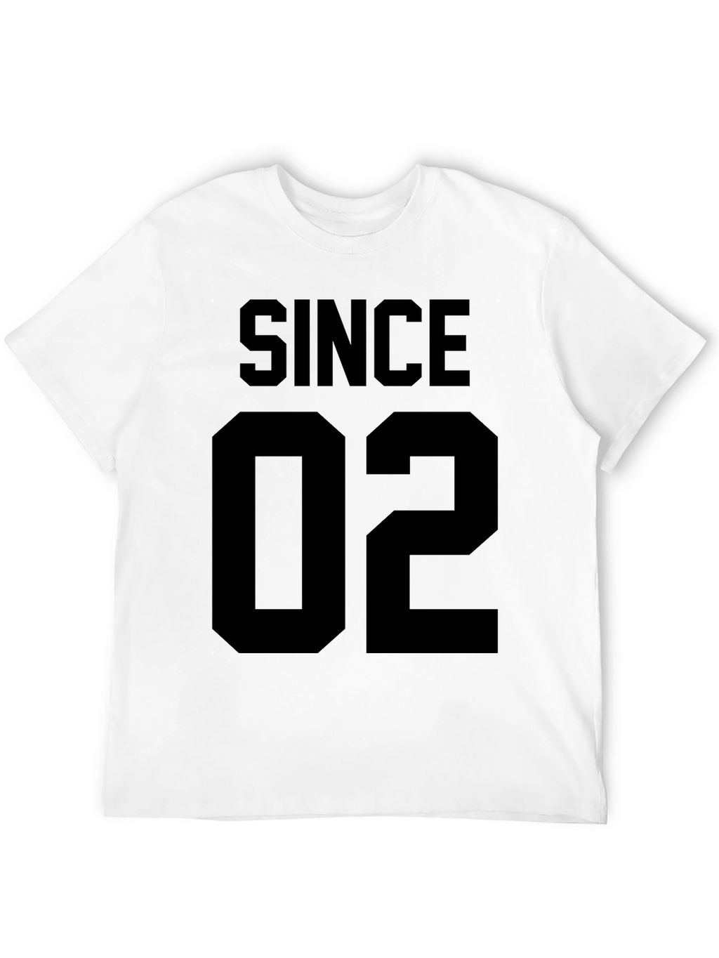 Since 02 Black Graphic Tee