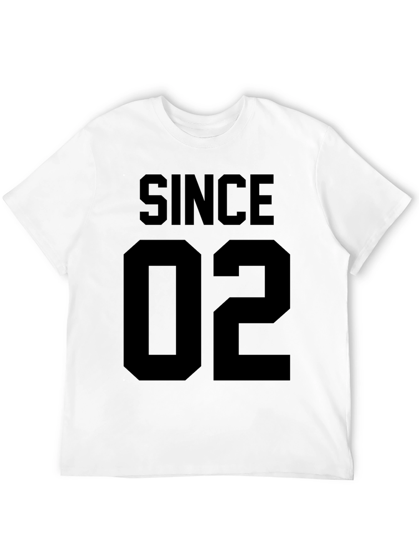 Since 02 Black Graphic Tee