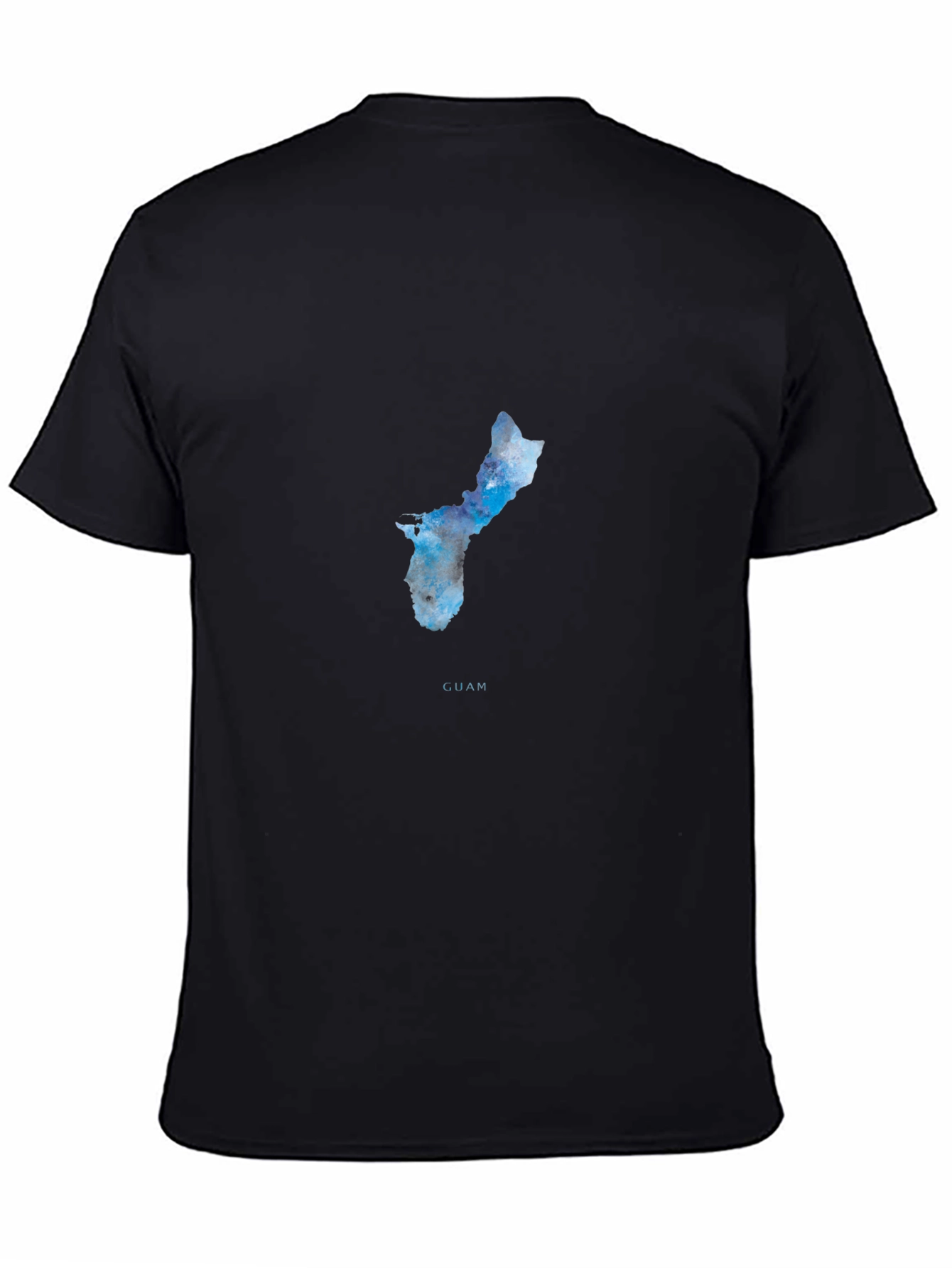 Guam Watercolor Map Tee - Island Pride T-Shirt