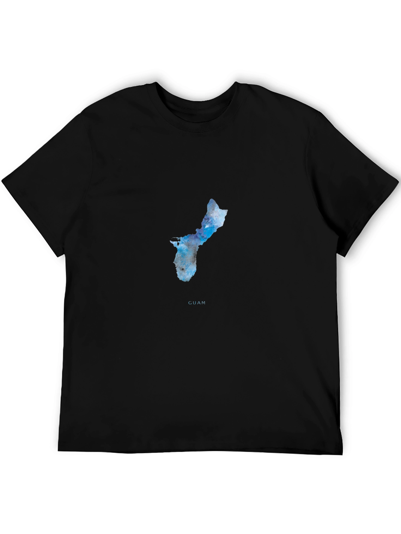 Guam Watercolor Map Tee - Island Pride T-Shirt