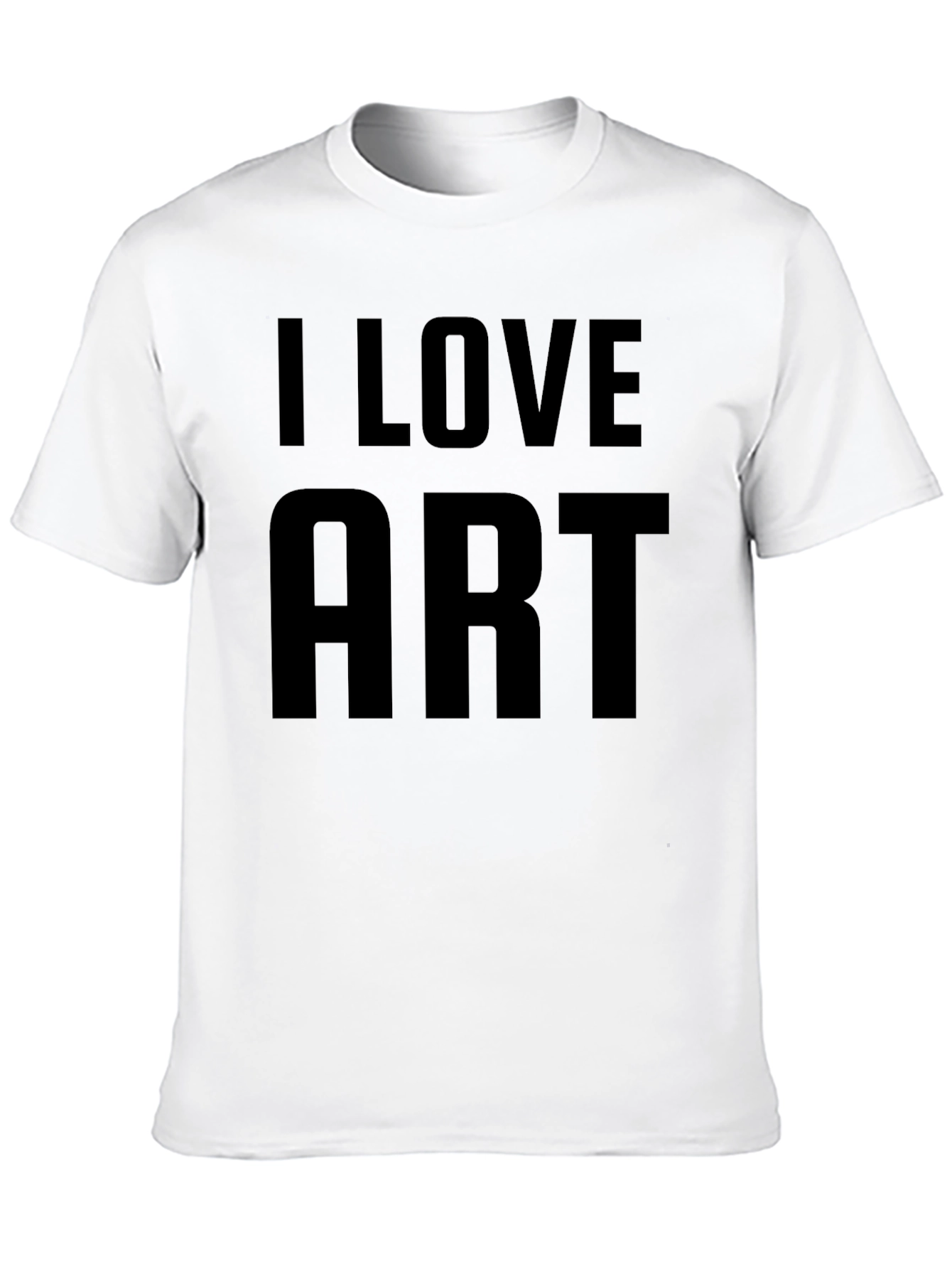 I Love Art Graphic T-Shirt