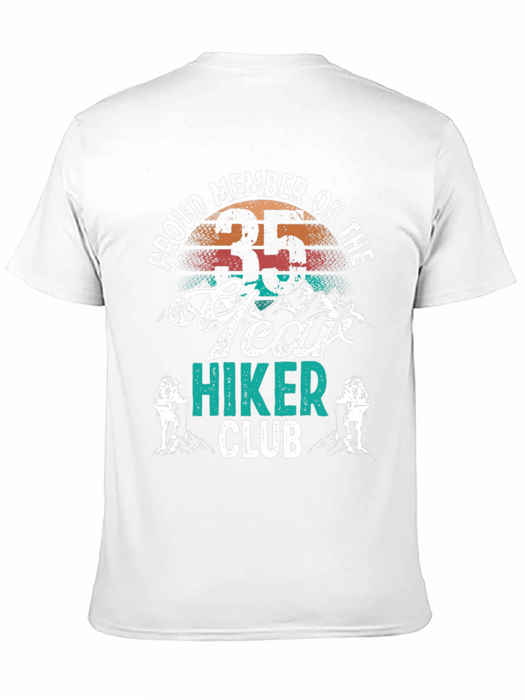 Proud 35 Year Hiker Club T-Shirt