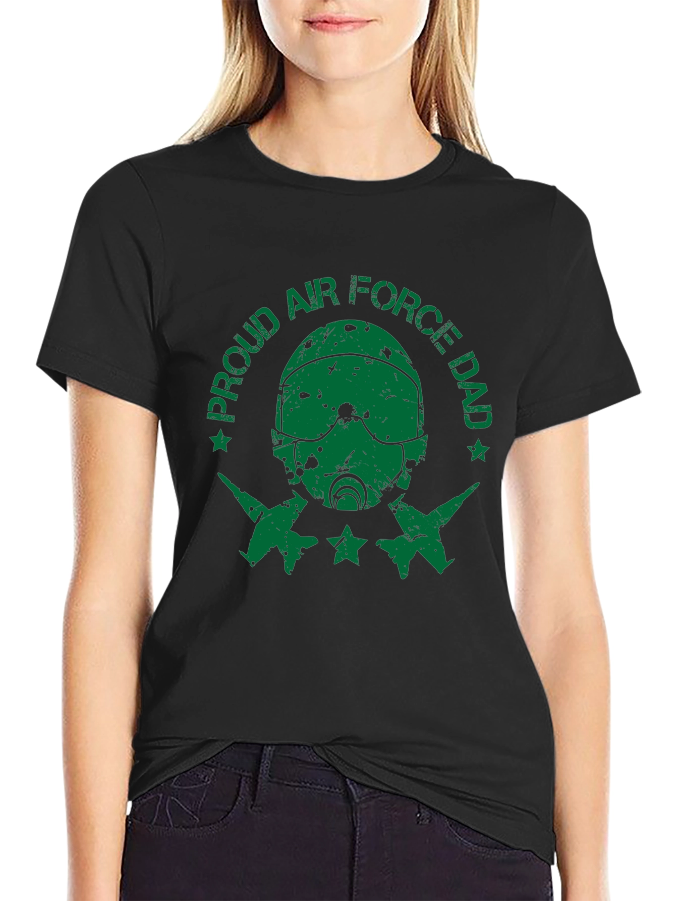 Proud Air Force Dad T-Shirt - Military Graphic Tee