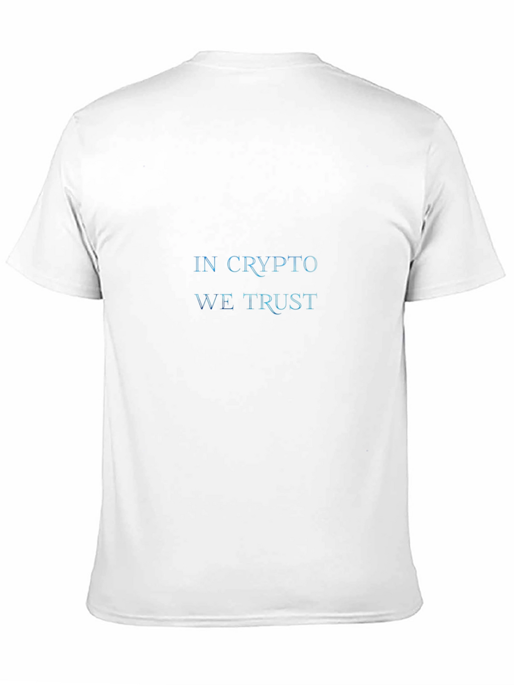 In Crypto We Trust Black T-Shirt
