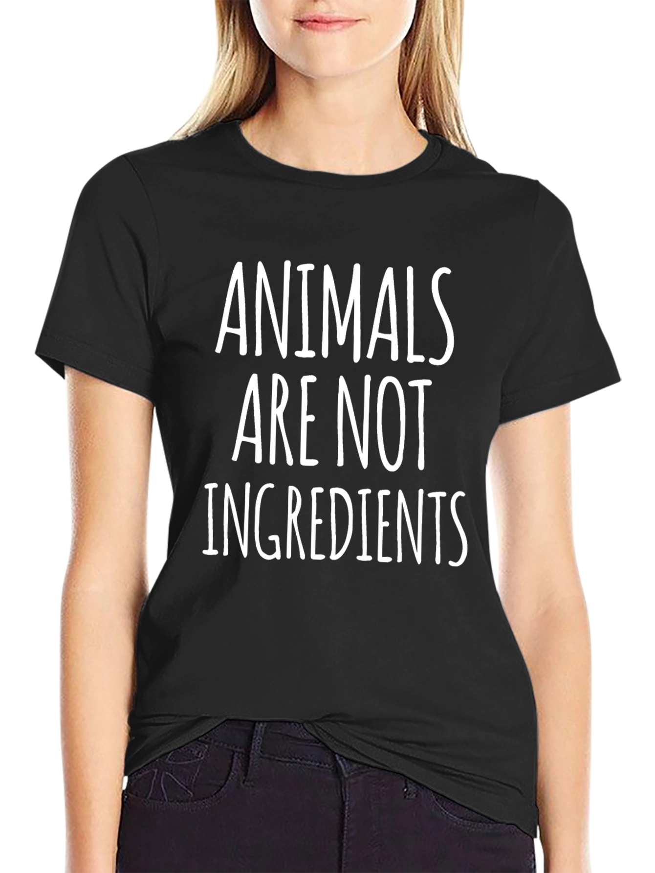 Animals Are Not Ingredients Graphic Tee