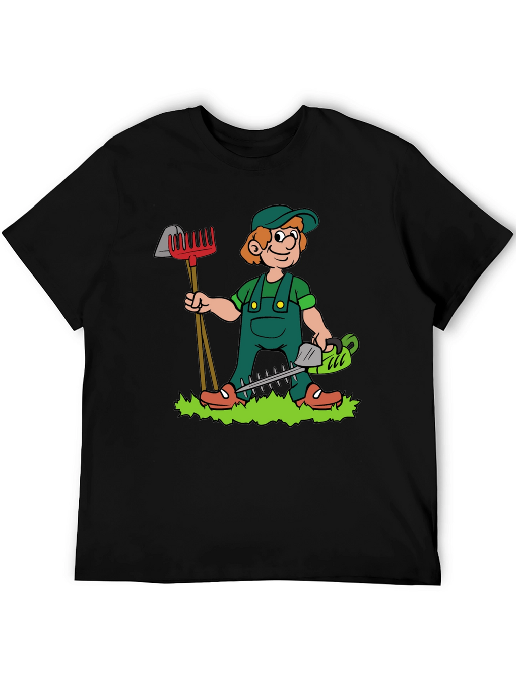 Gardener Cartoon T-Shirt