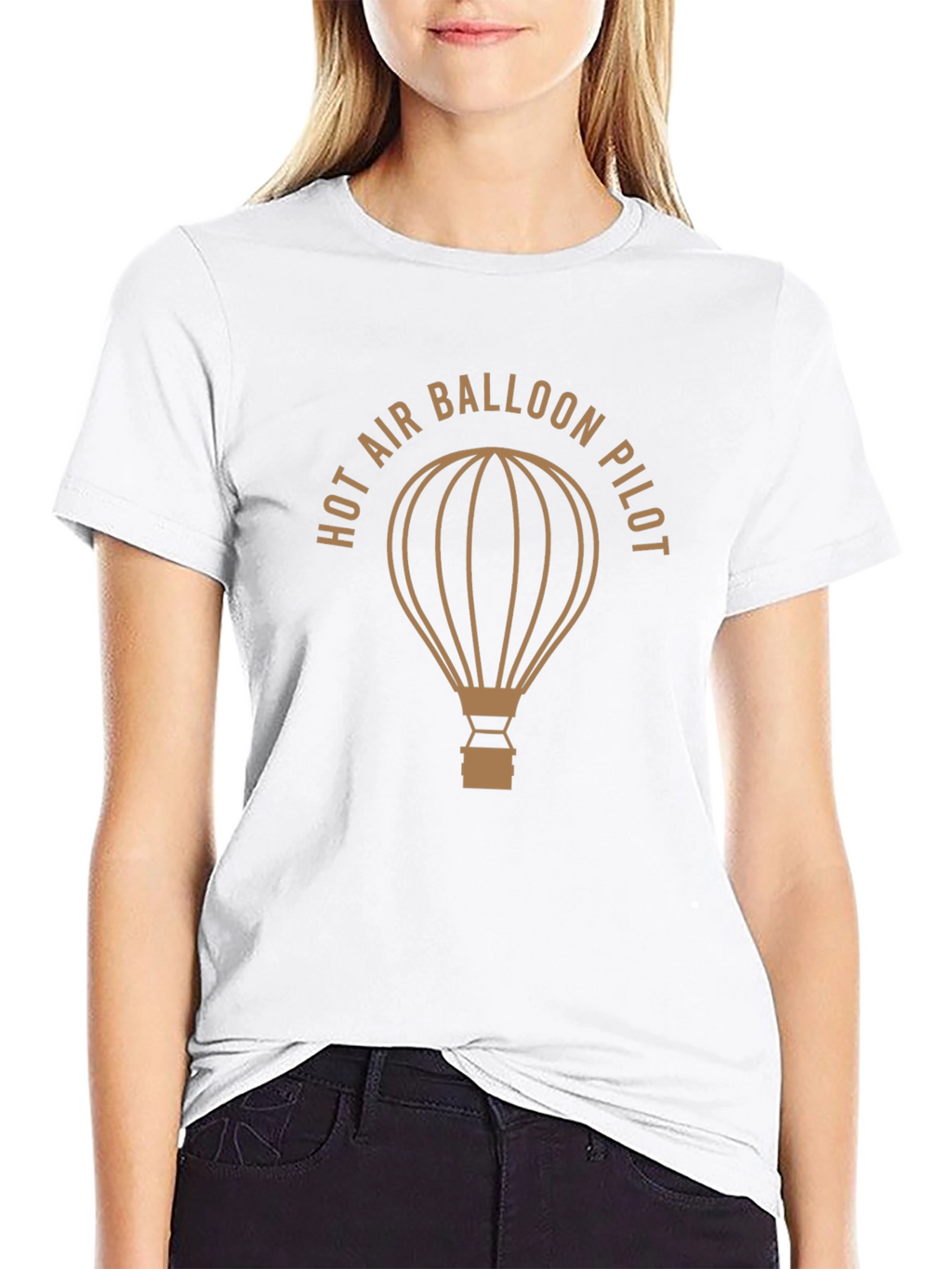 Hot Air Balloon Pilot Graphic T-Shirt
