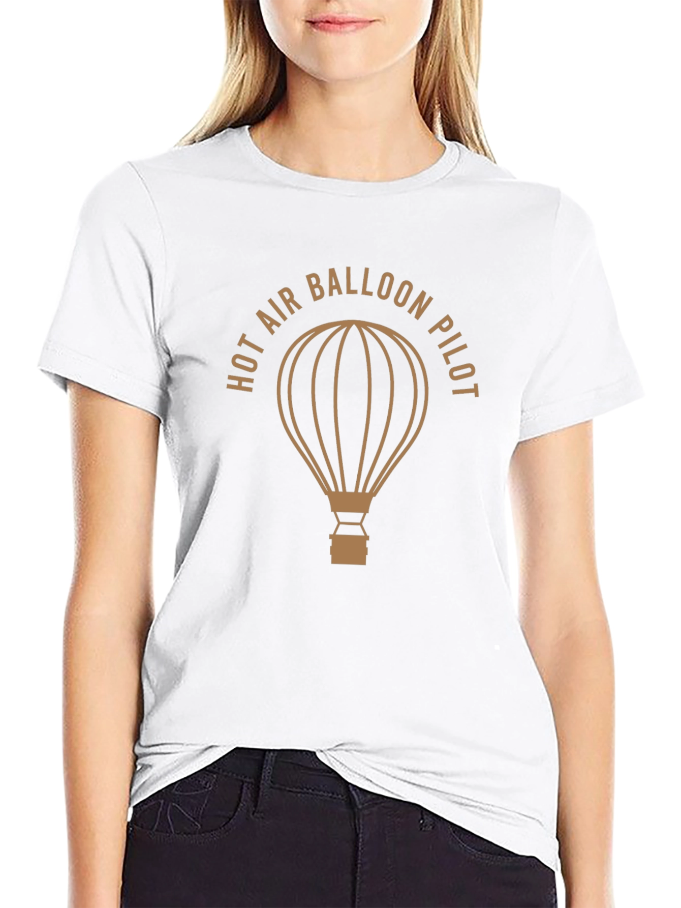 Hot Air Balloon Pilot Graphic T-Shirt